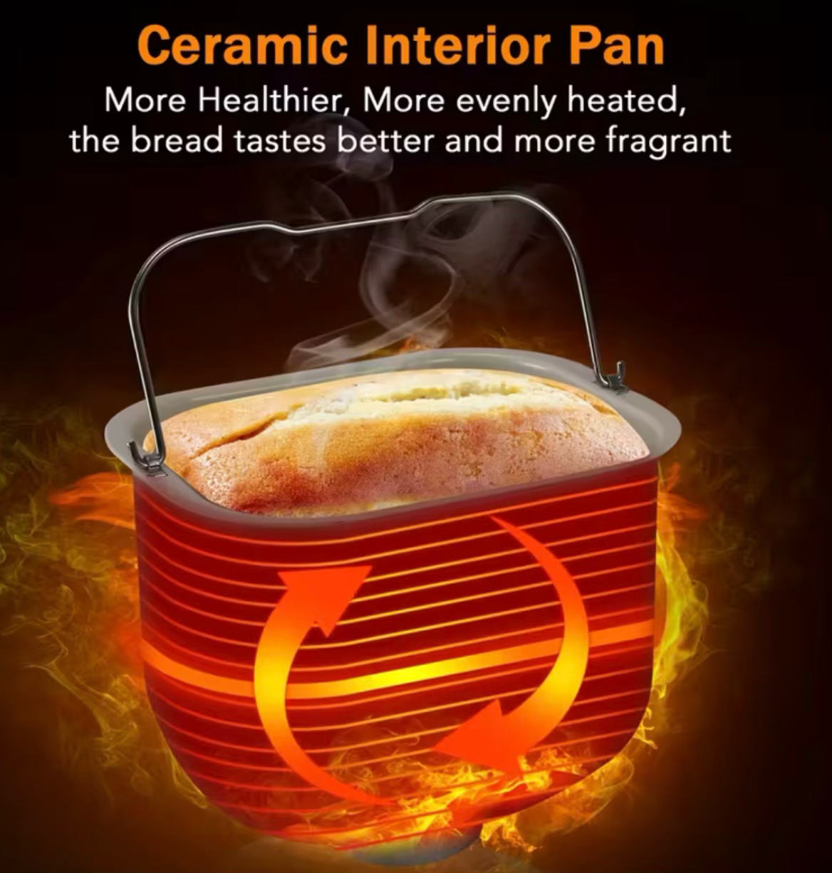 Omega 19-in-1 Stainless Steel Bread Maker