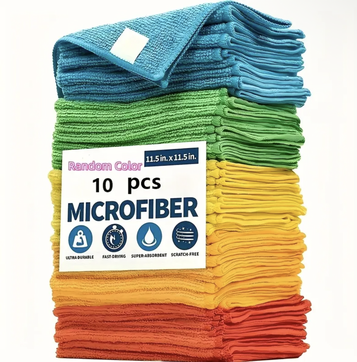 Microfiber Cleaning Cloth Pack