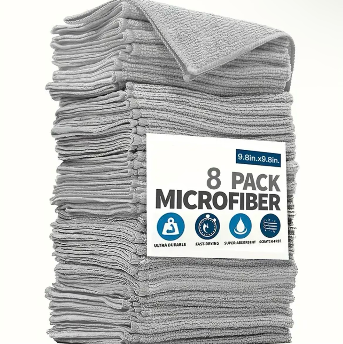 Ultra Absorbent Microfiber Cleaning Cloths
