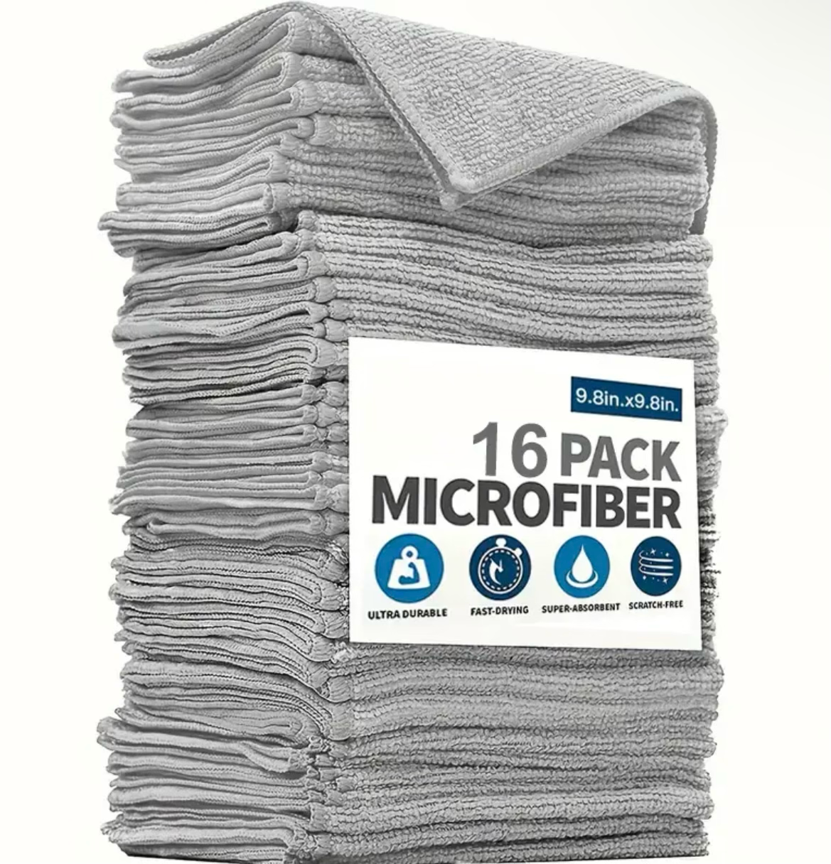 Ultra Absorbent Microfiber Cleaning Cloths