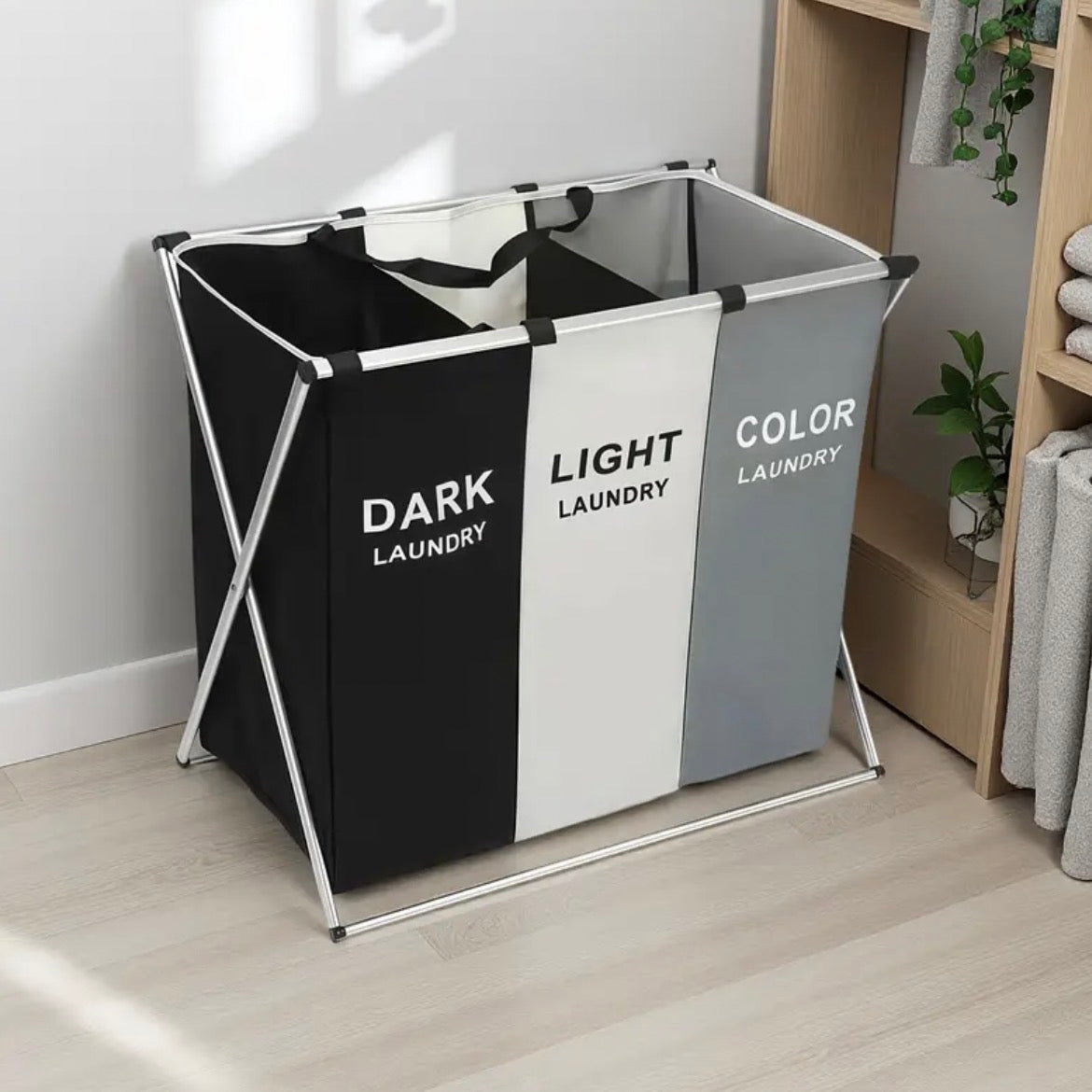 Luxury Thickened Household Folding Laundry Basket