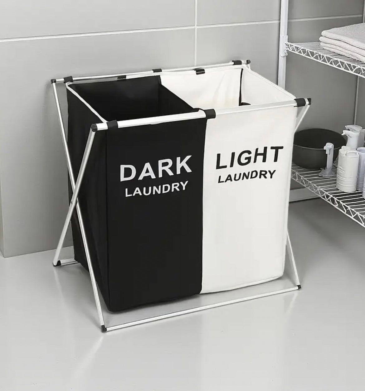 Luxury Thickened Household Folding Laundry Basket