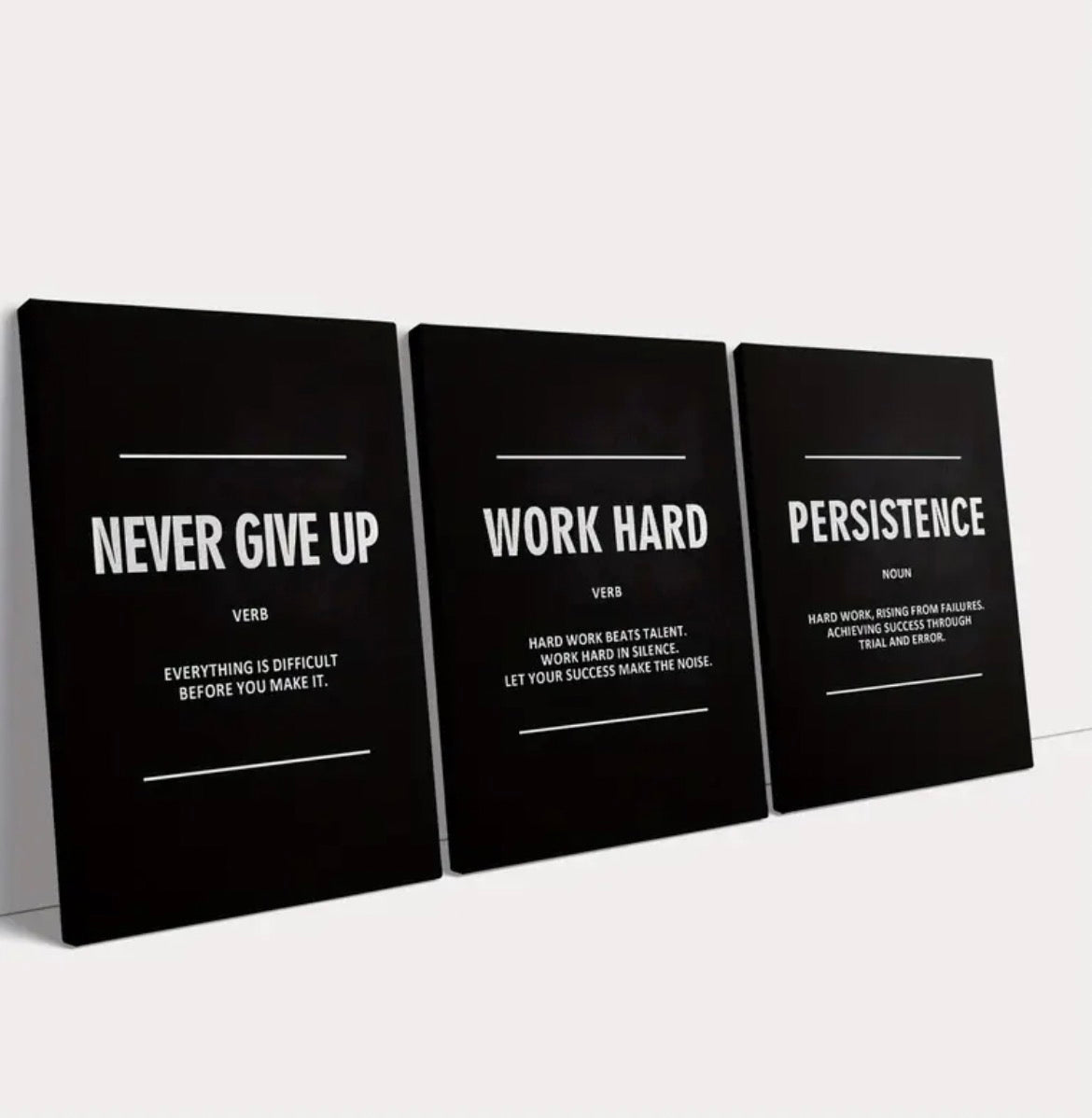 3pcs Decorative Canvas Art Set