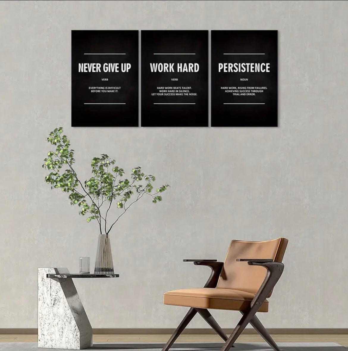 3pcs Decorative Canvas Art Set
