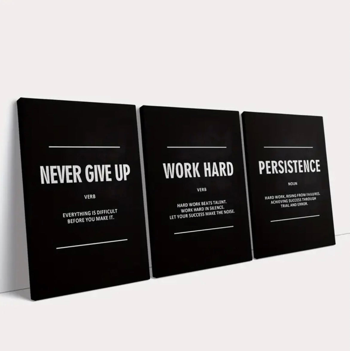 3pcs Decorative Canvas Art Set