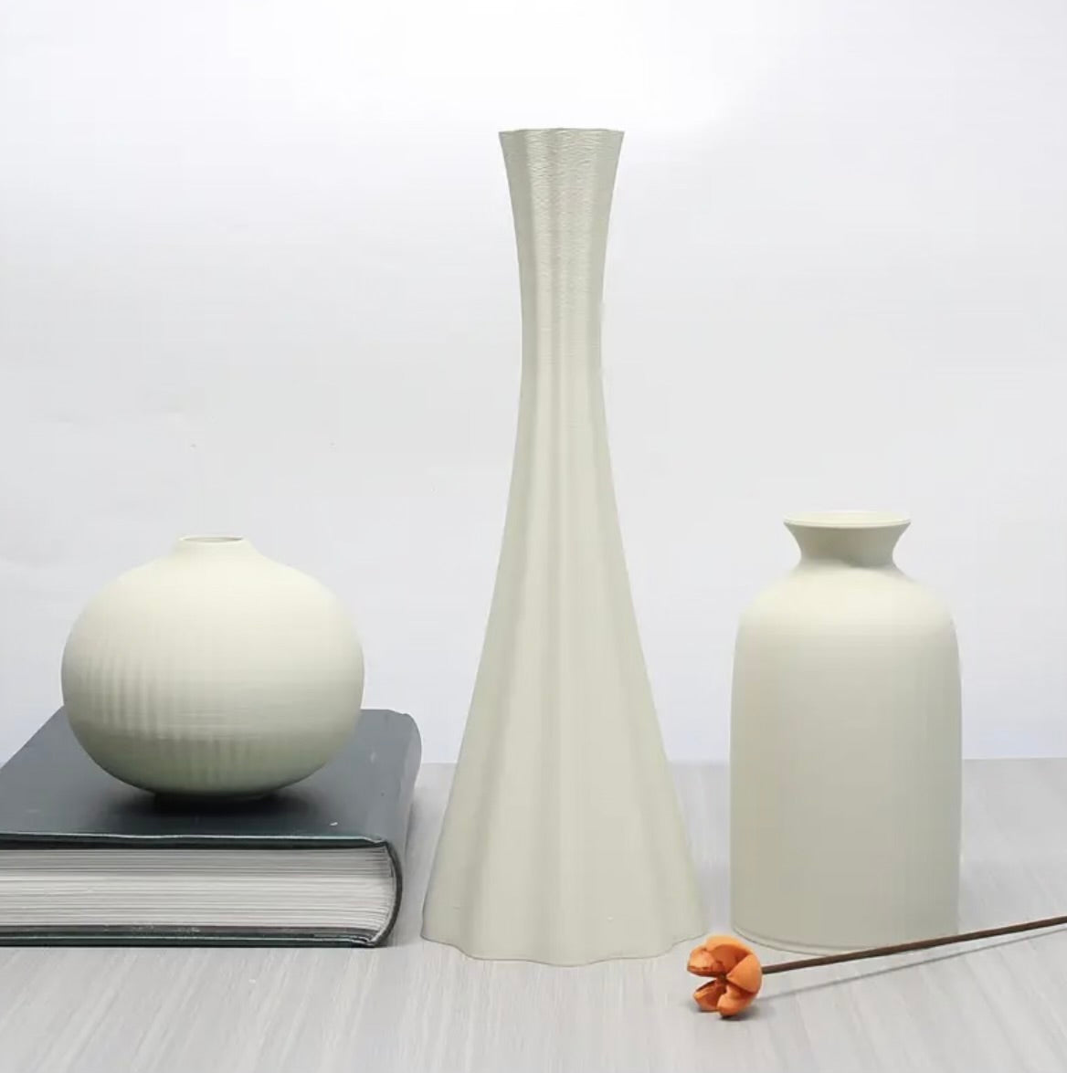 Boho-Chic Vase Set for Living Room
