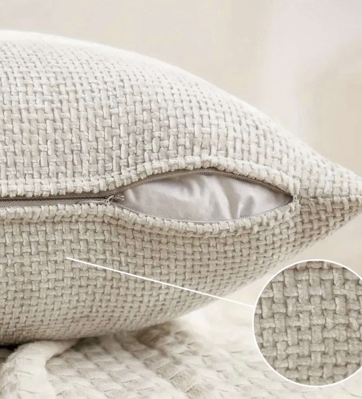 4pcs Neutral Decor Sofa Pillow Covers