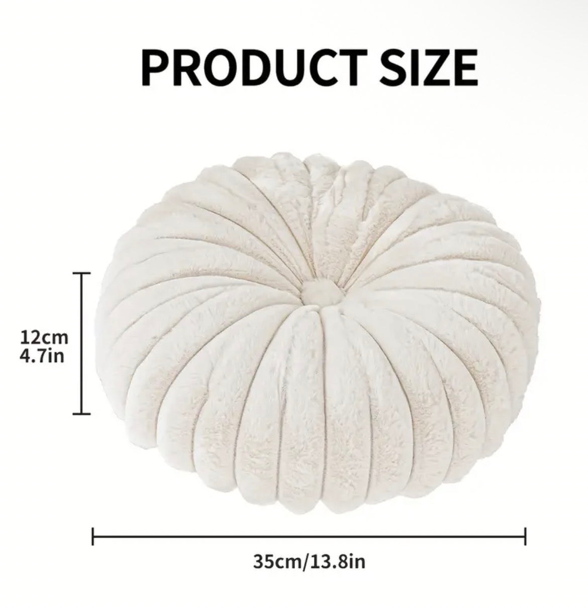 2 pcs Plush & Cozy Throw Pillows with Filler