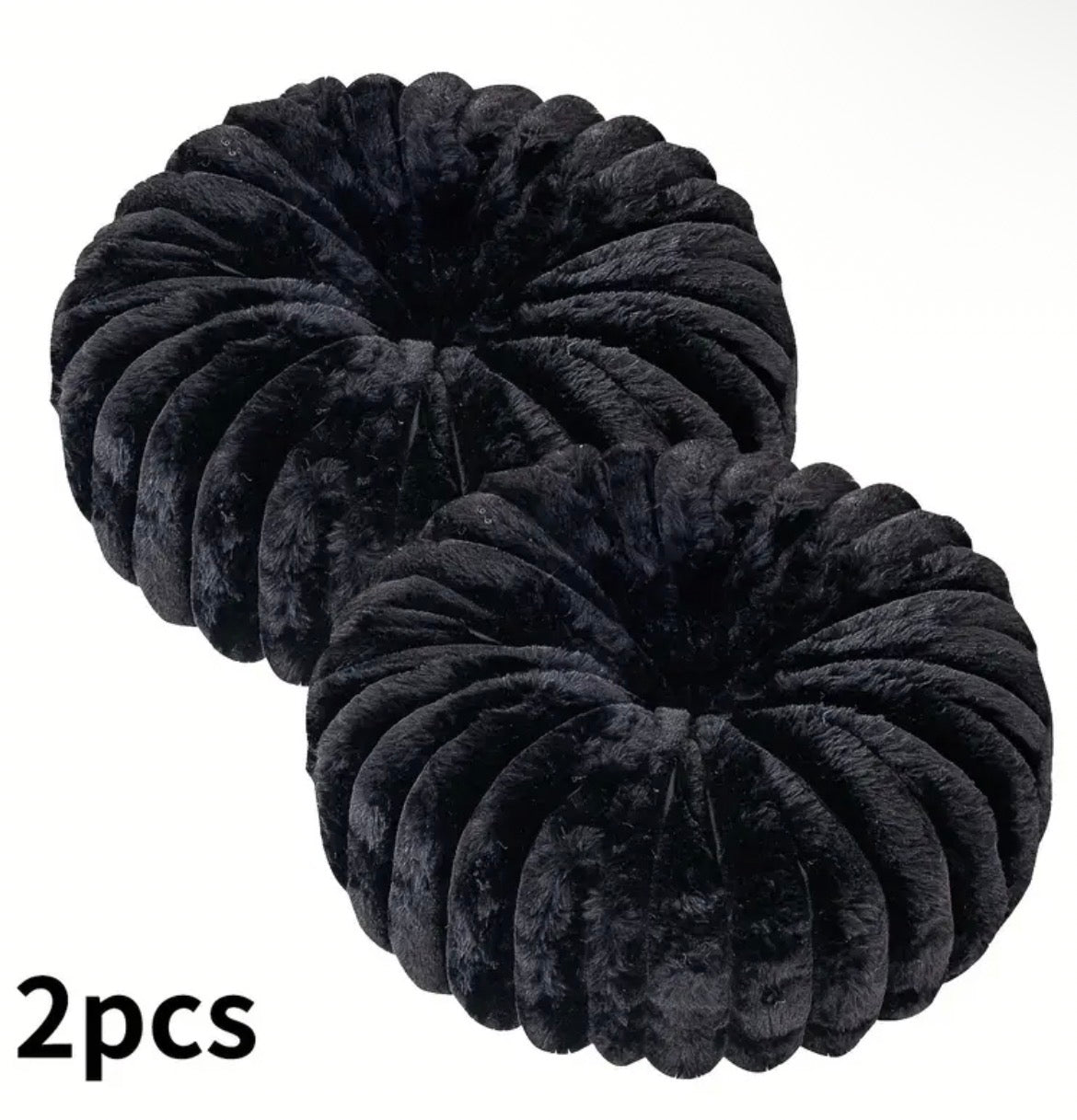2 pcs Plush & Cozy Throw Pillows with Filler