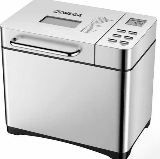 Omega 19-in-1 Stainless Steel Bread Maker