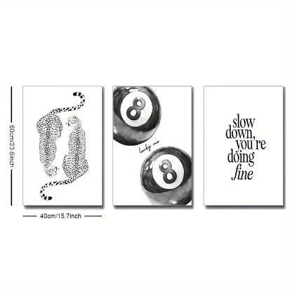 3pcs Decorative Canvas Art Set