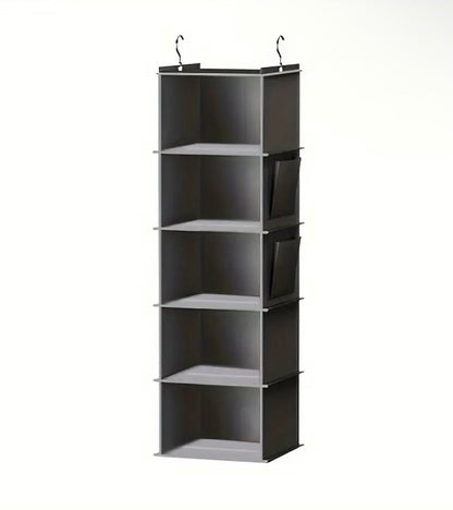 Foldable Shelf Hanging Wardrobe Storage Rack