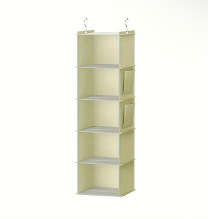 Foldable Shelf Hanging Wardrobe Storage Rack