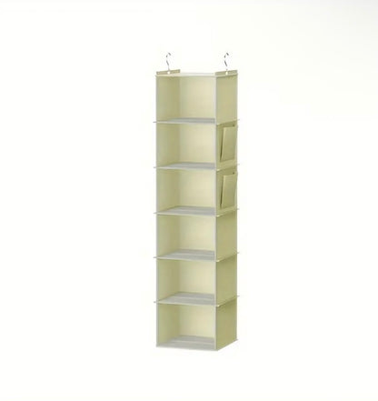 Foldable Shelf Hanging Wardrobe Storage Rack