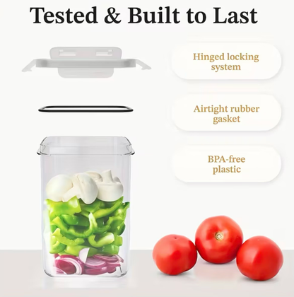 24 Sealed Food Storage Containers with Lids