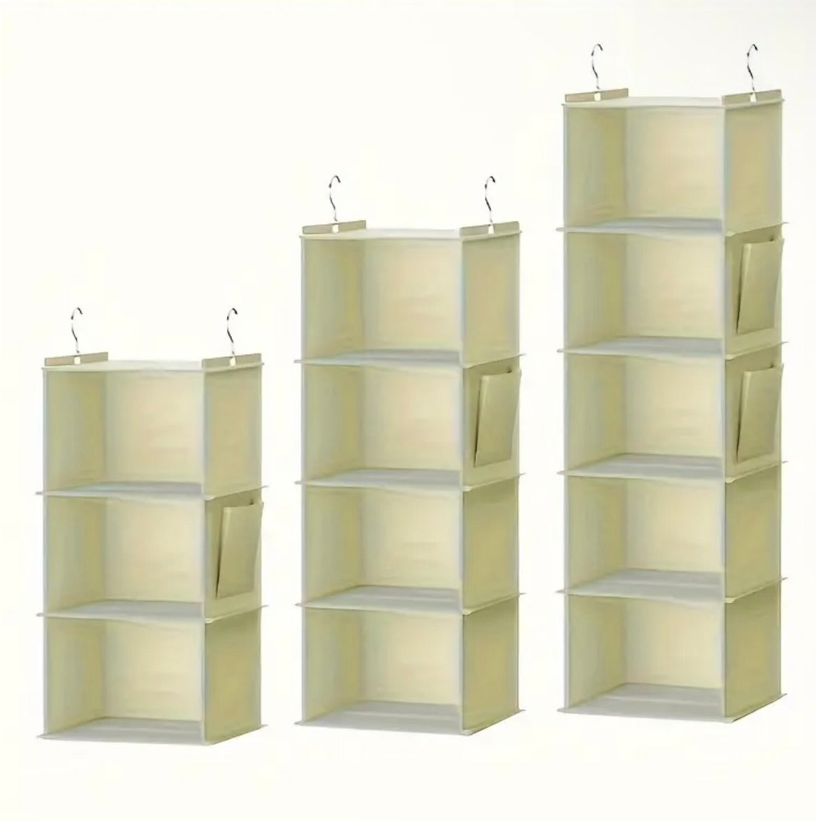 Foldable Shelf Hanging Wardrobe Storage Rack