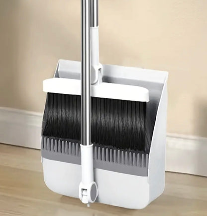 4-in-1 Long-Handled Mop with 3 Cleaning Mops