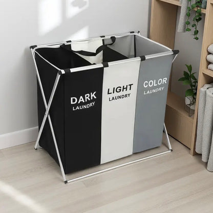 Luxury Thickened Household Folding Laundry Basket