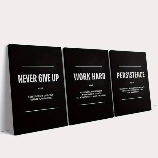 3pcs Decorative Canvas Art Set