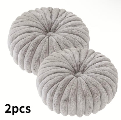2 pcs Plush & Cozy Throw Pillows with Filler